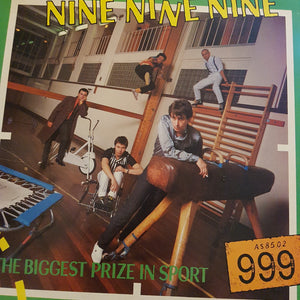 NINE NINE NINE - THE BIGGEST PRIZE IN SPORT (USED VINYL 1980 UK M-/M-)