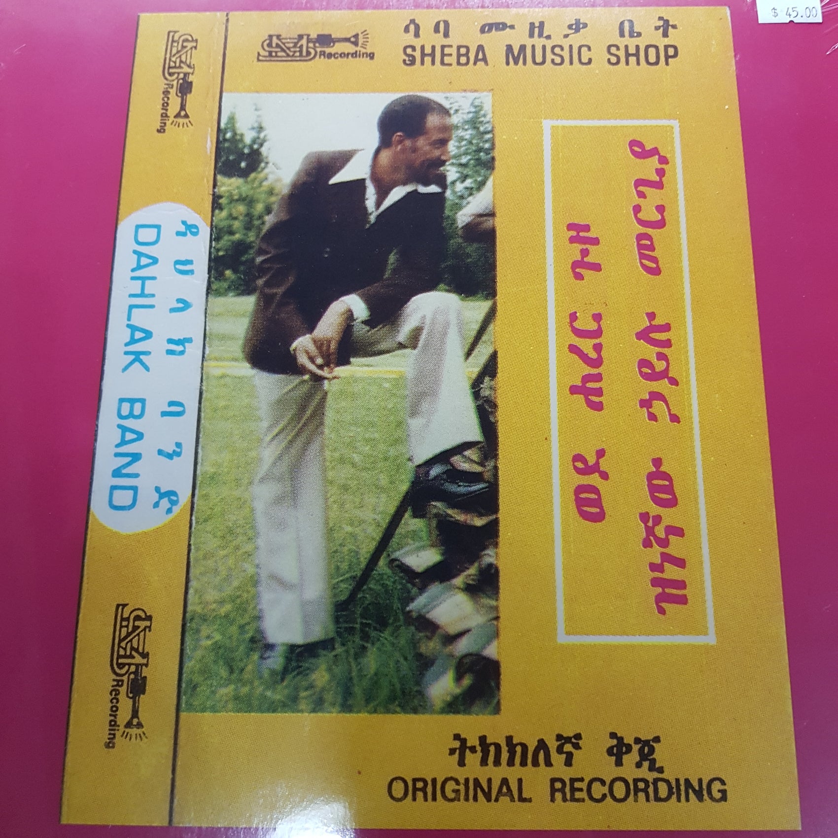 HAILU MERGIA AND DAHLAK BAND - WEDE HARER GUZO VINYL