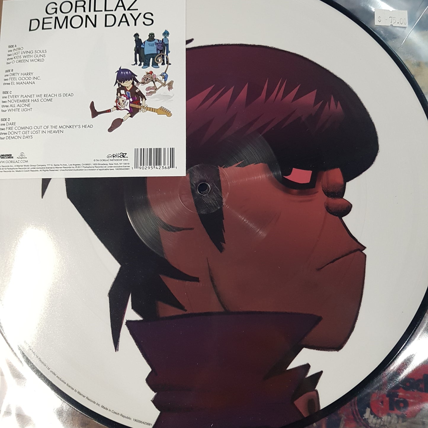 GORILLAZ - DEMON DAYS (PIC DISC) (2LP) VINYL