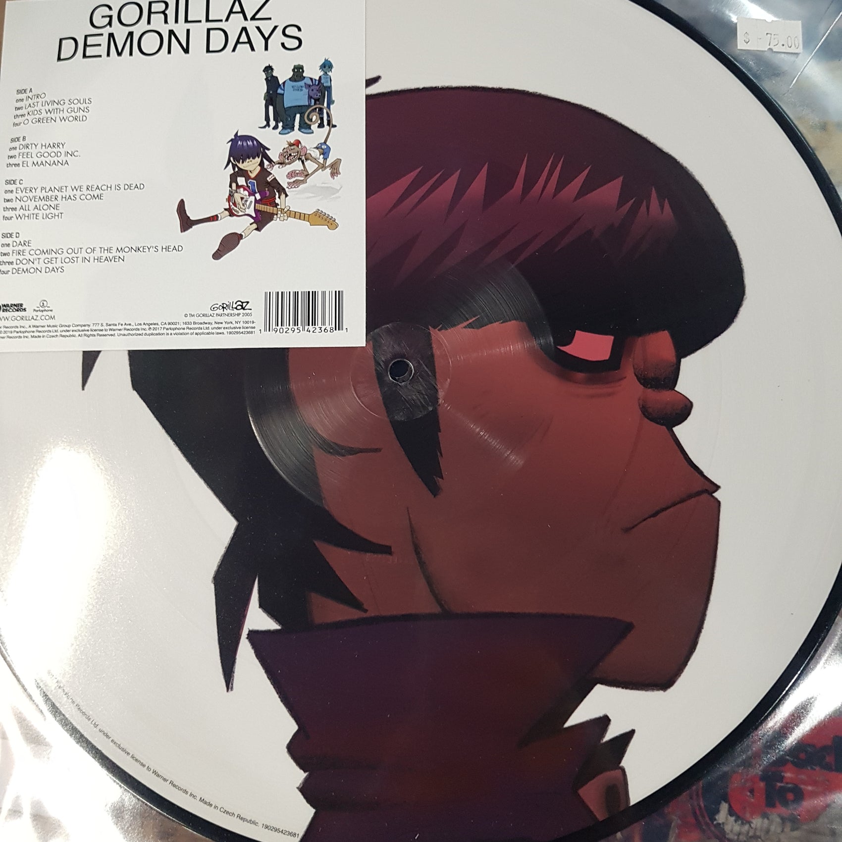 GORILLAZ - DEMON DAYS (PIC DISC) (2LP) VINYL