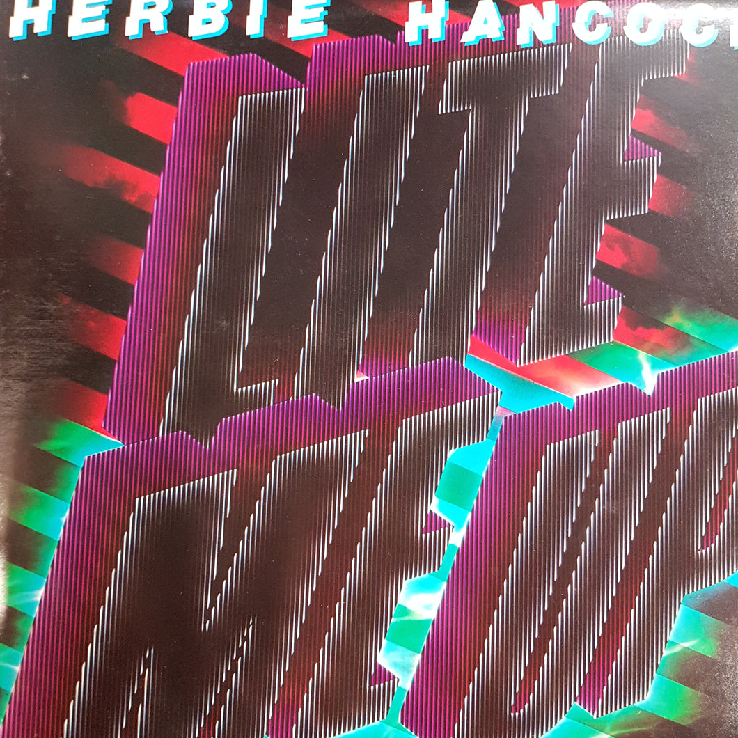 HERBIE HANCOCK - LITE ME UP (USED VINYL 1982 JAPANESE M-/EX+)