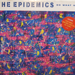 EPIDEMICS - DO WHAT YOU DO (USED VINYL 1988 GERMAN M-/EX+)