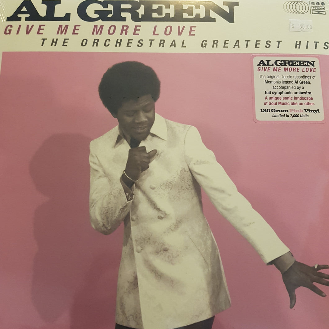 AL GREEN - GIVE ME MORE LOVE: THE (PINK COLOURED) VINYL