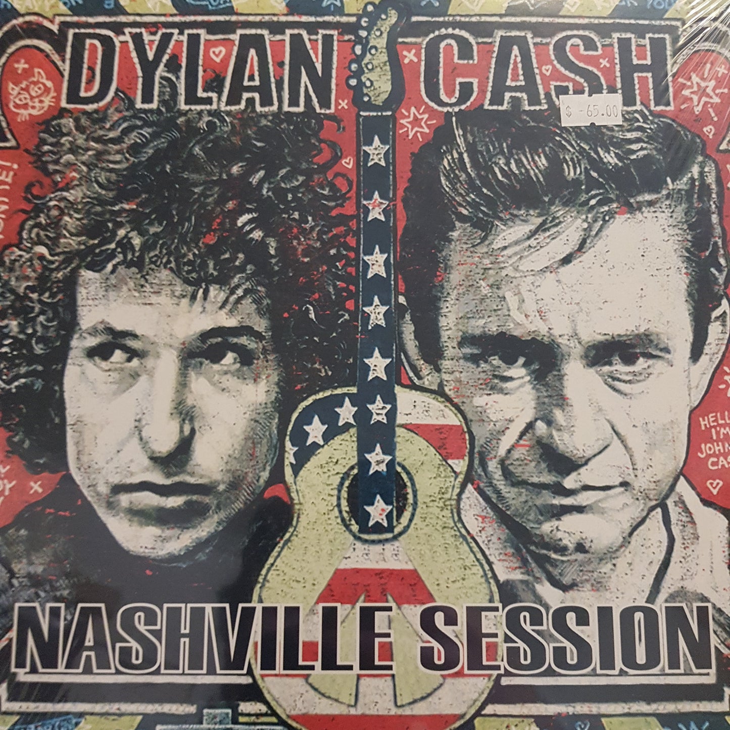 BOB DYLAN AND JOHNNY CASH - NASHVILLE SESSIONS: 1969 (2LP) VINYL