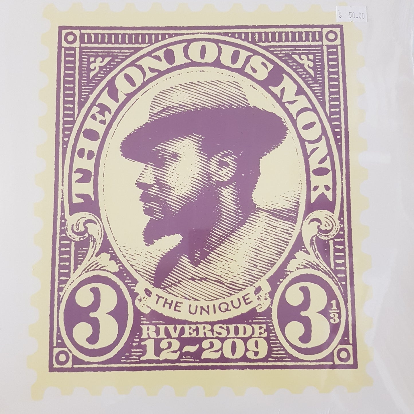 THELONIOUS MONK - THE UNIQUE THELONIOUS MONK VINYL