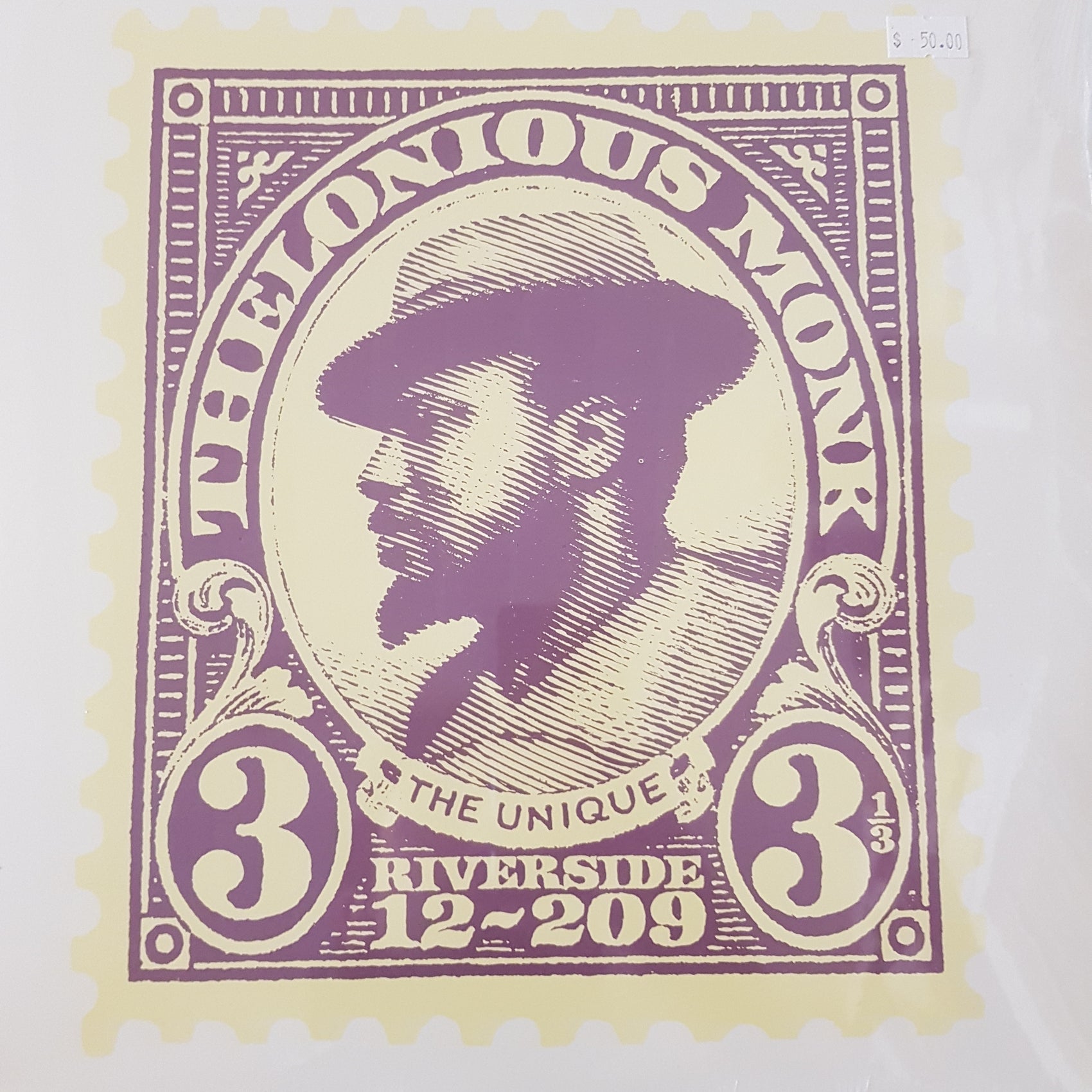 THELONIOUS MONK - THE UNIQUE THELONIOUS MONK VINYL