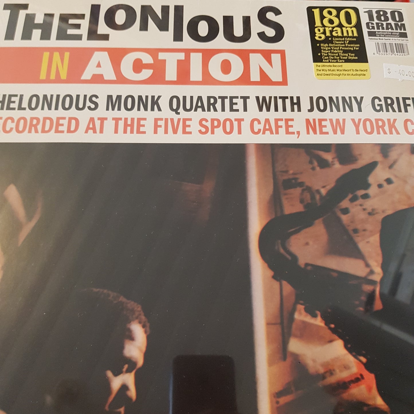 THELONIOUS MONK QUARTET - THELONIOUS IN ACTION VINYL