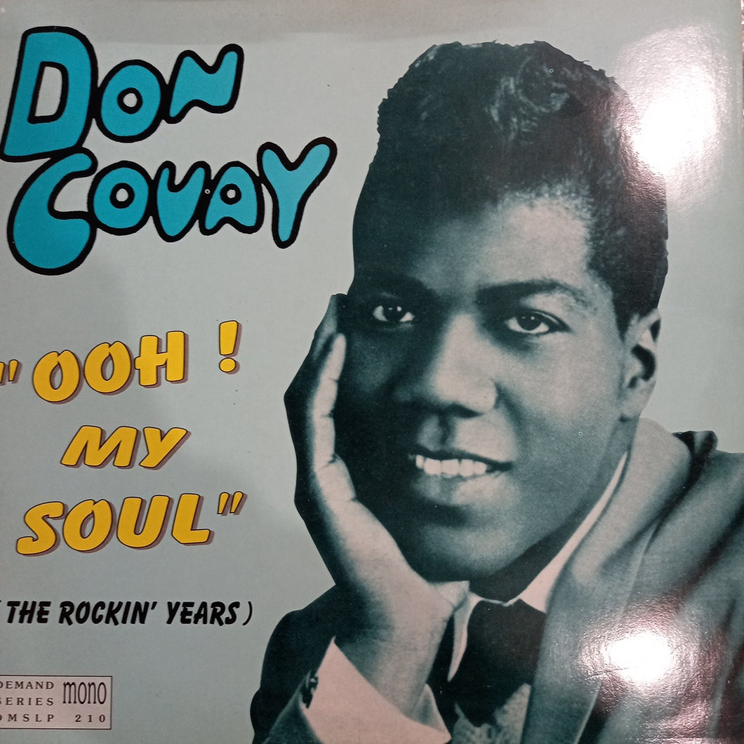 DON COVAY - OOH! MY SOUL (USED VINYL 1980 FRENCH EX+ EX-)