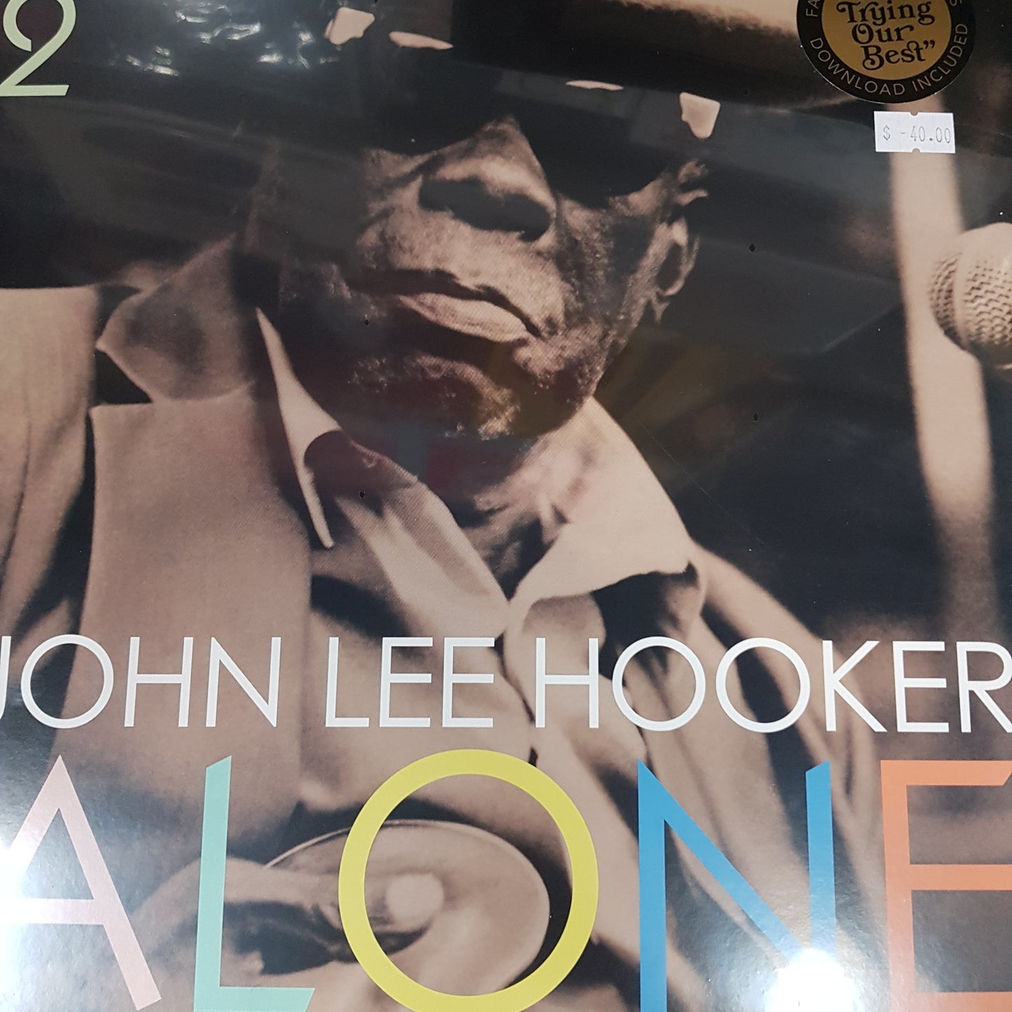 JOHN LEE HOOKER - ALONE VOL 2. VINYL