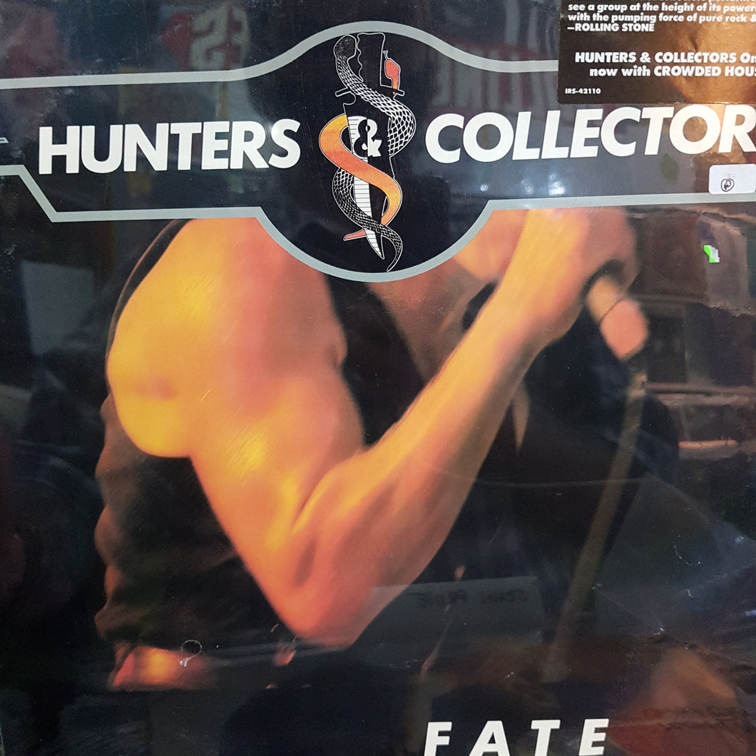 HUNTERS AND COLLECTORS - FATE (USED VINYL 1988 US STILL SEALED)