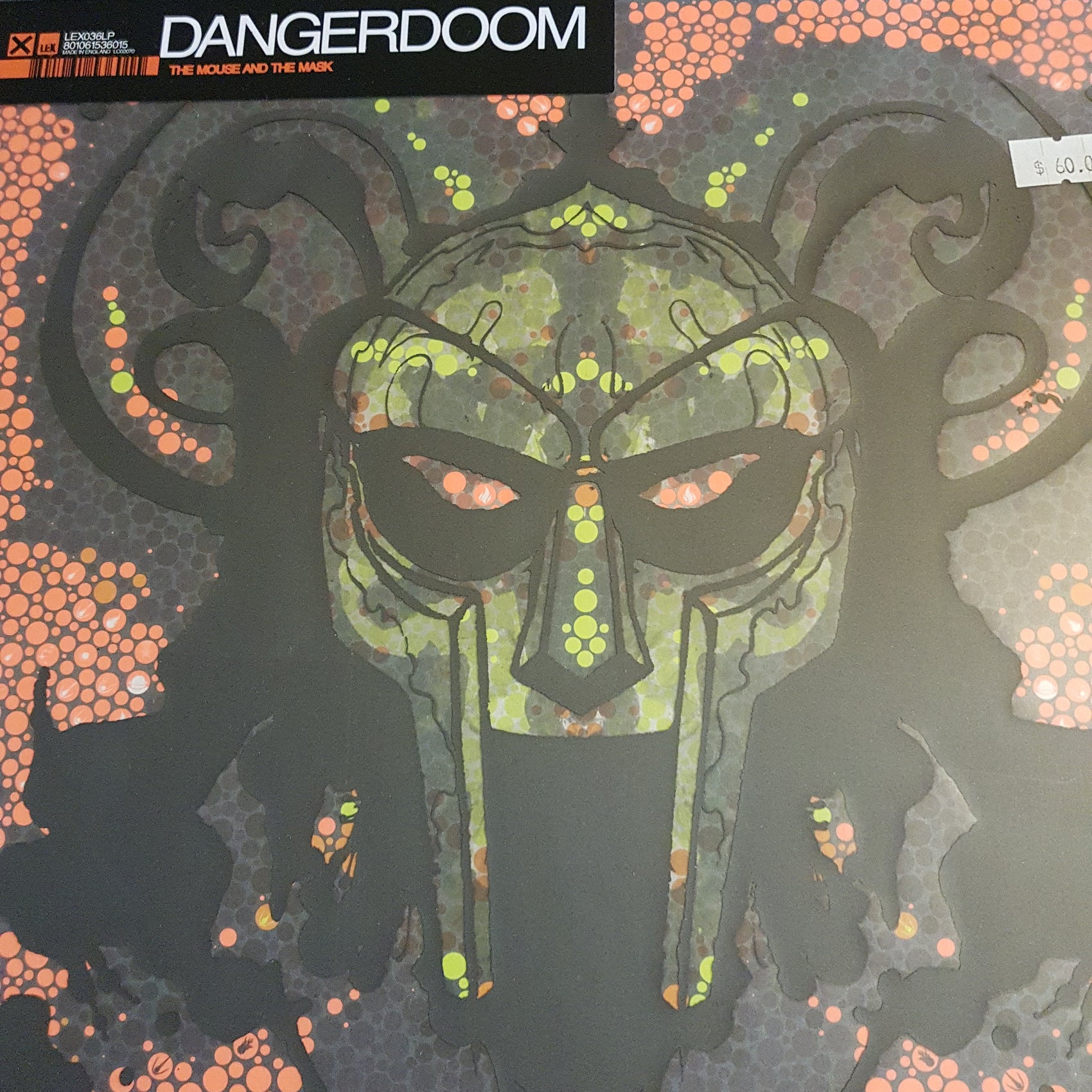 MF DOOM AND DANGERMOUSE - DANGERDOOM (2LP) VINYL