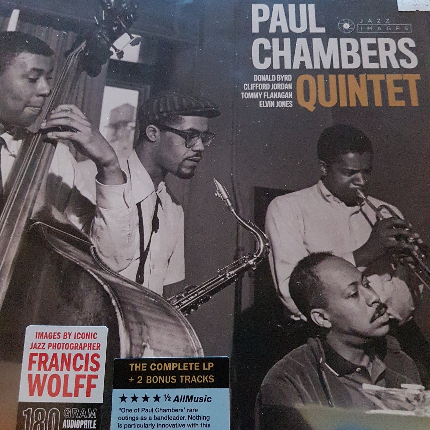 PAUL CHAMBERS, DONALD BYRD, CLIFFORD JORDAN, TOMMY FLANAGAN AND ELVIN JONES - PAUL CHAMBERS QUINTET VINYL