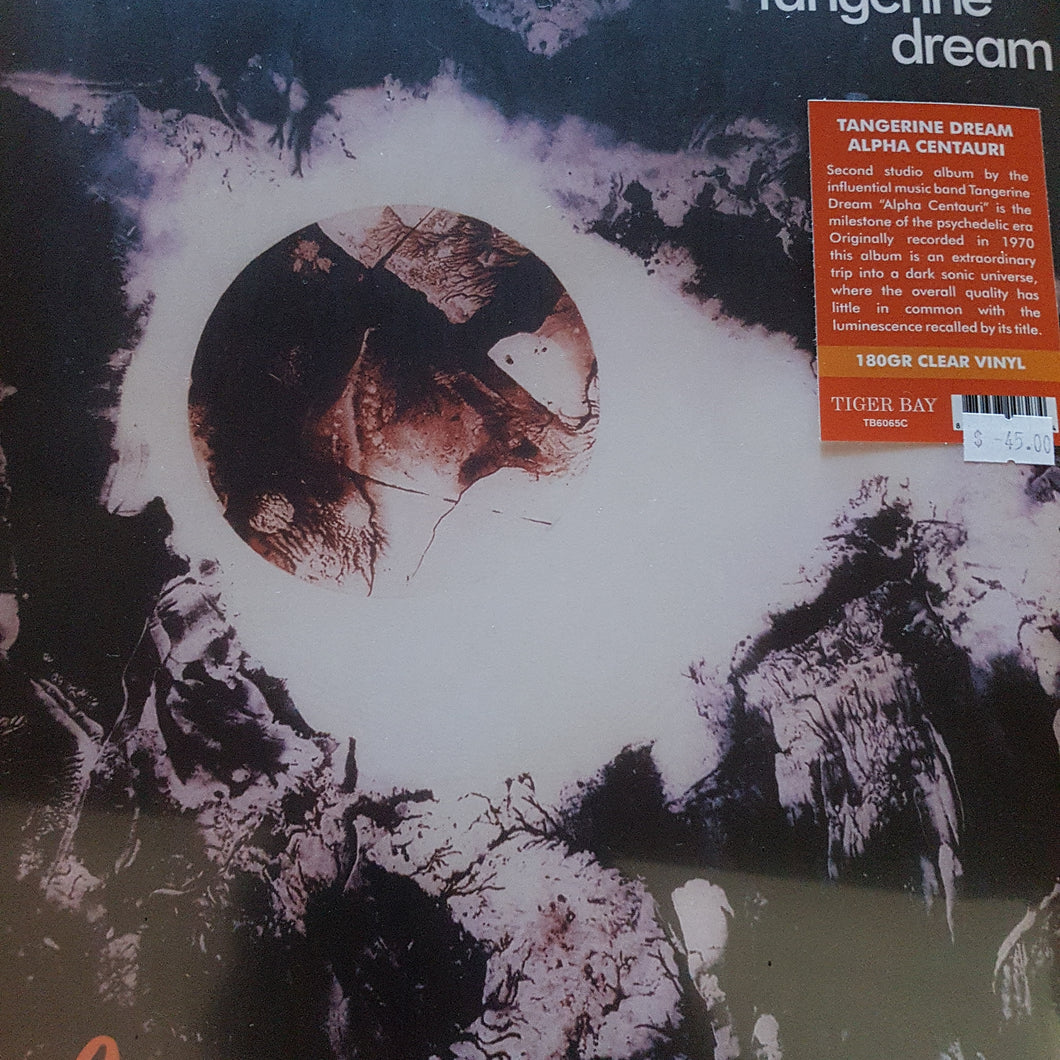 TANGERINE DREAM - ALPHA CENTAURI (CLEAR COLOURED) VINYL