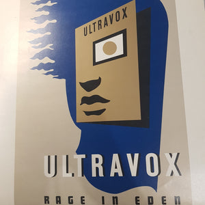 ULTRAVOX - RAGE IN EDEN (USED VINYL 1981 US M-/EX+)