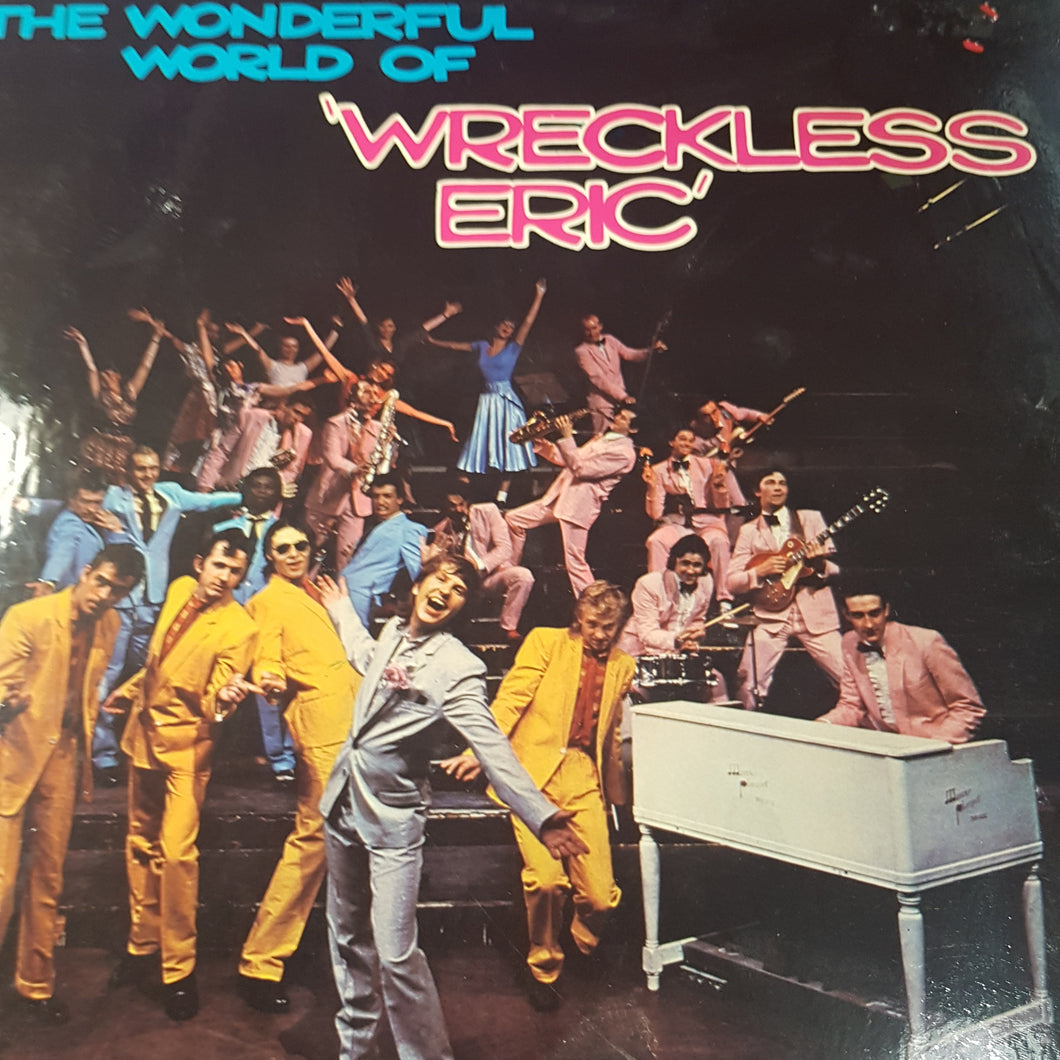 WRECKLESS ERIC - THE WONDERFUL WORLD OF WRECKLESS ERIC (GREEN COLOURED) (USED VINYL 1978 UK M-/EX)