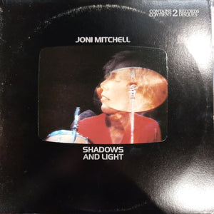 JONI MITCHELL - SHADOWS AND LIGHT (2LP) (USED VINYL 1980 US EX+/EX-)