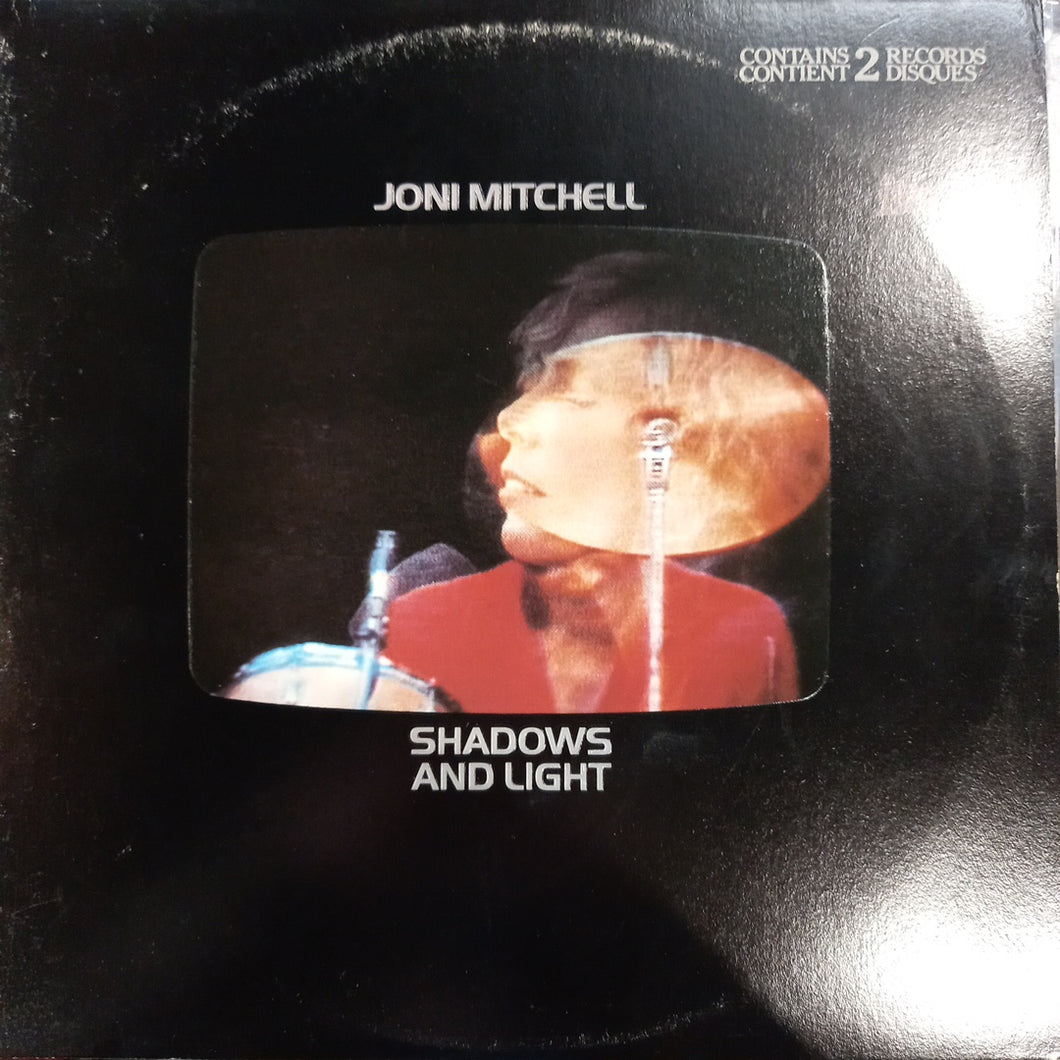 JONI MITCHELL - SHADOWS AND LIGHT (2LP) (USED VINYL 1980 US EX+/EX-)