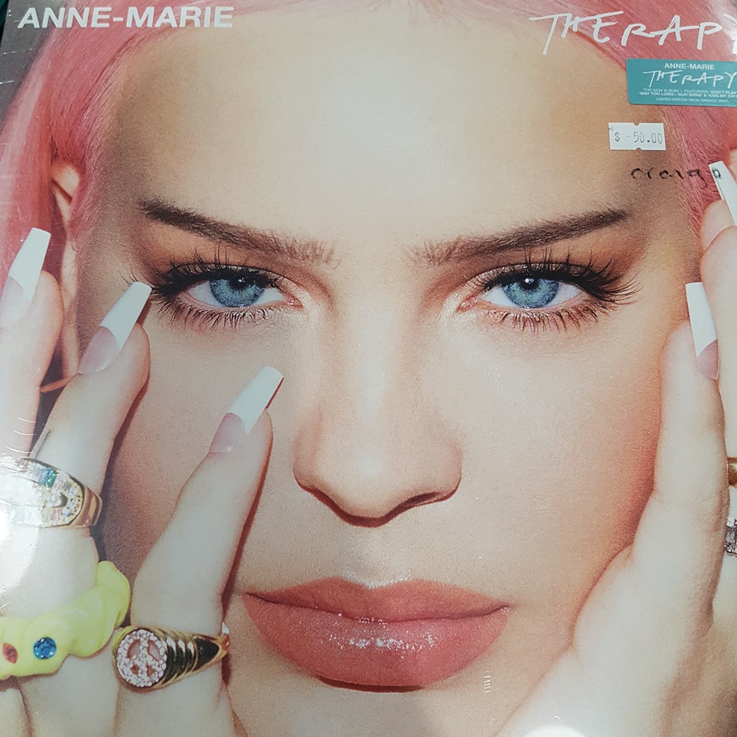 ANNE-MARIE - THERAPY (ORANGE COLOURED) VINYL