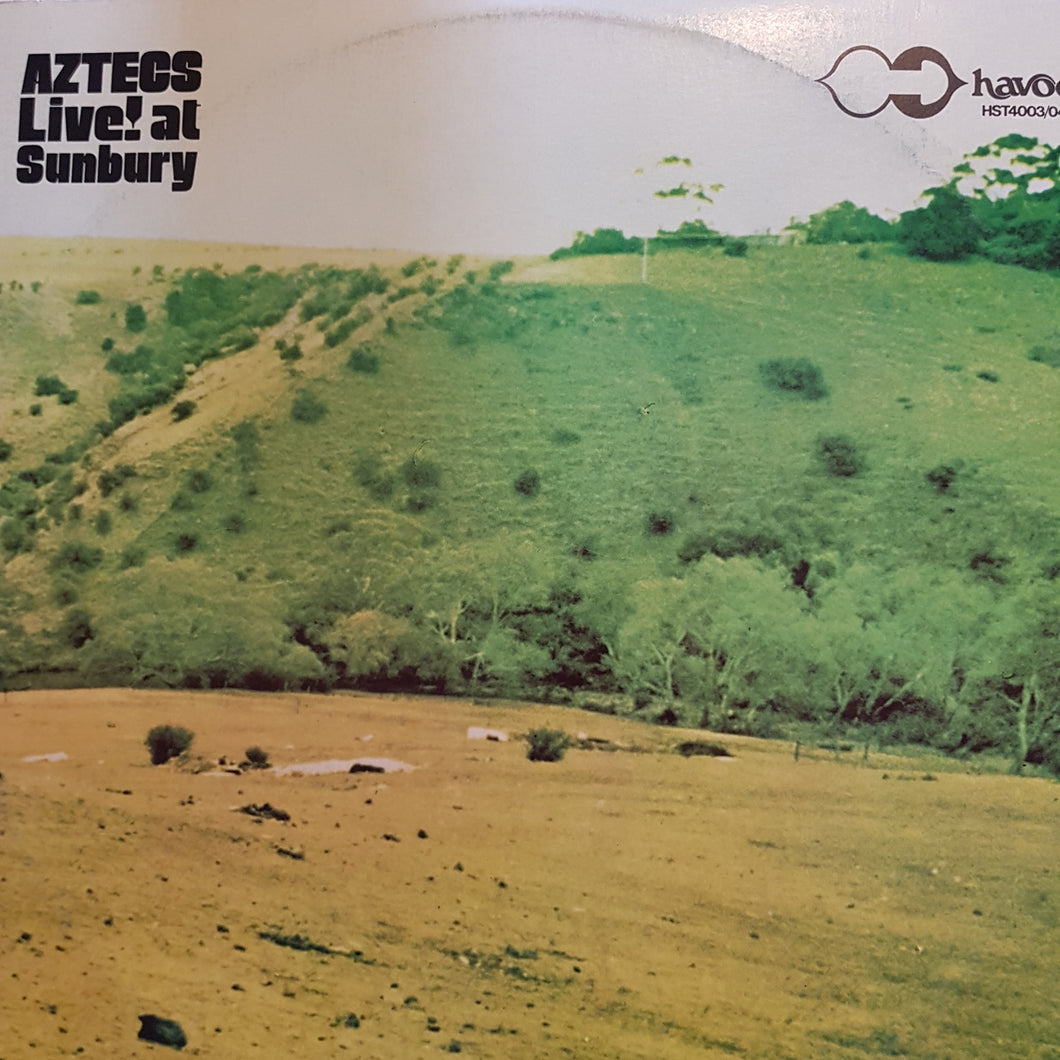 AZTECS - LIVE! AT SUNBURY (2LP) (USED VINYL 1972 AUS EX+/M-/EX)