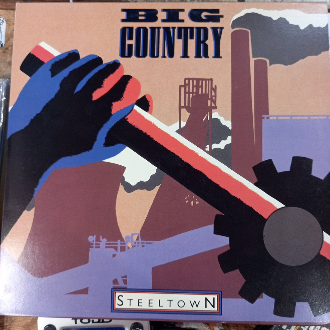 BIG COUNTRY - STEELTOWN (USED VINYL 1984 AUS M- M-)