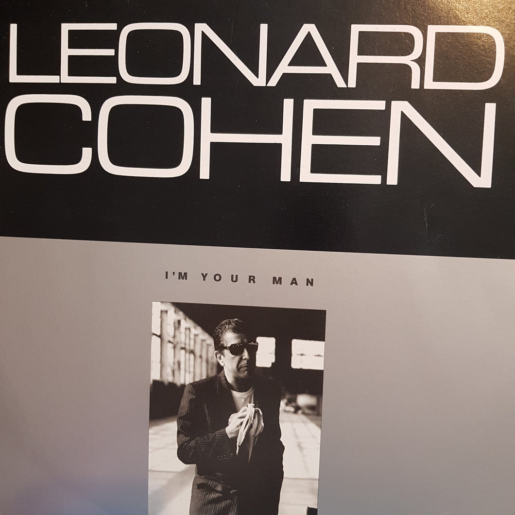 LEONARD COHEN - IM YOUR MAN (USED VINYL 1988 AUS M-/EX+)