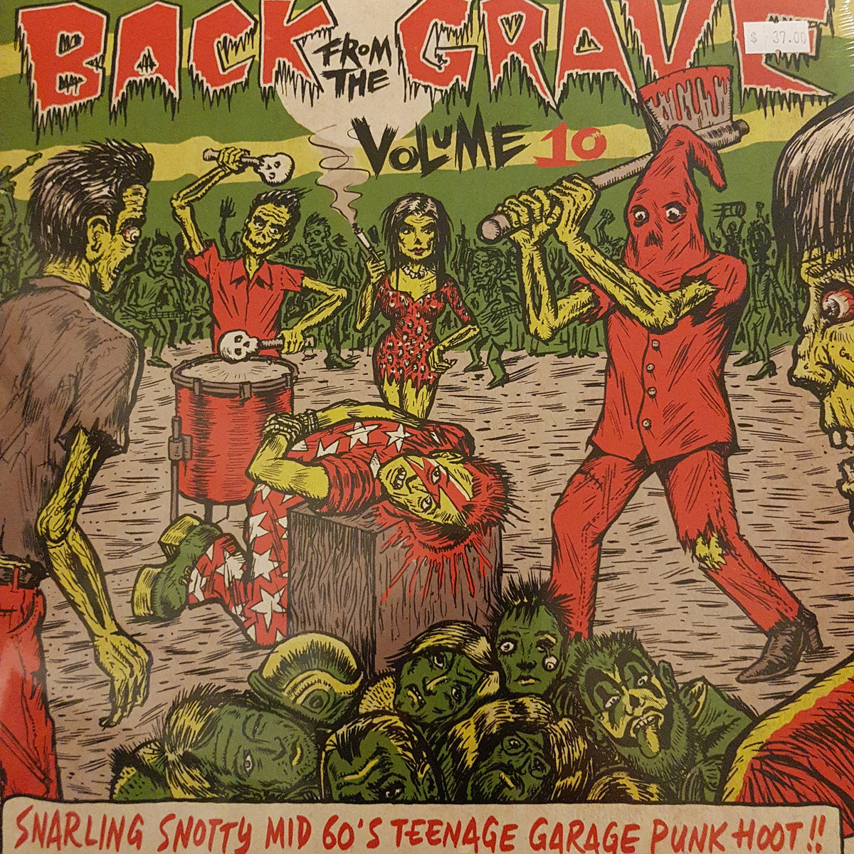 VARIOUS ARTISTS - BACK FROM THE GRAVE VOL 10 VINYL