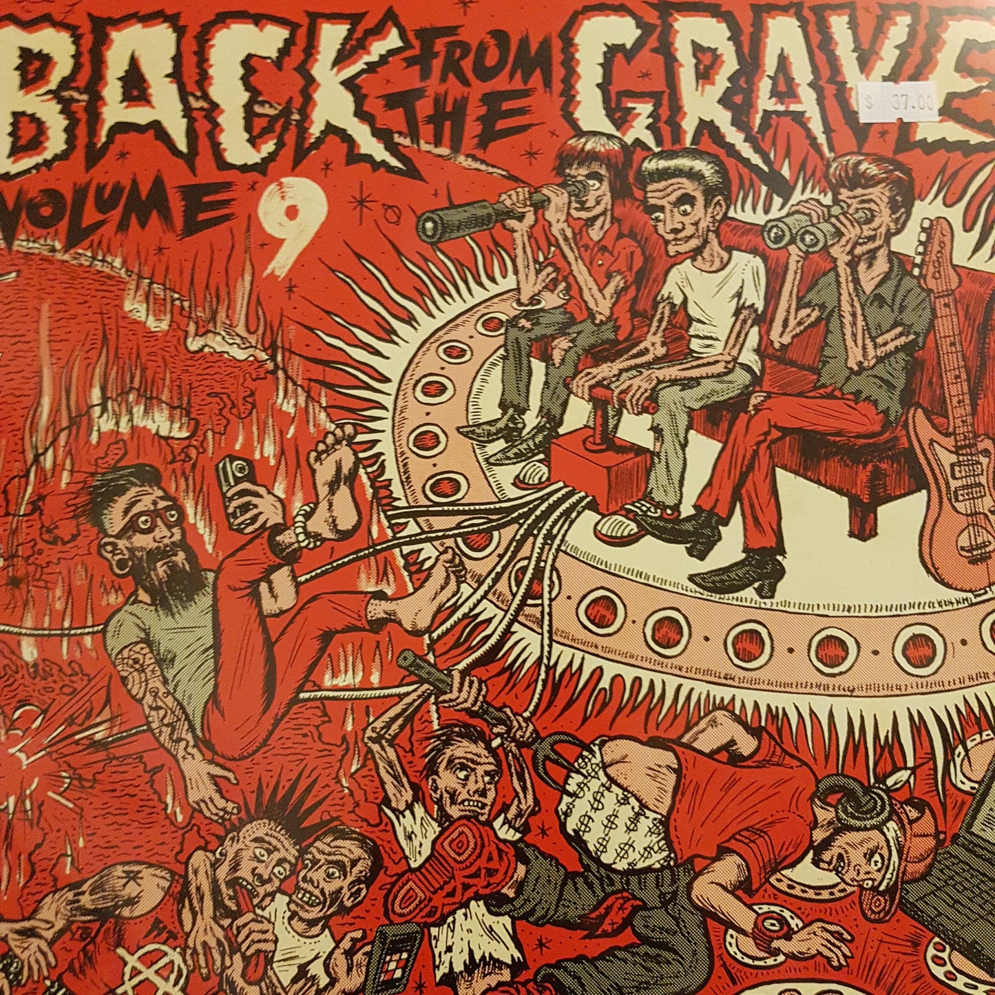 VARIOUS ARTISTS - BACK FROM THE GRAVE VOL 9 VINYL
