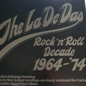 LA DE DAS - ROCK 'N' ROLL DECADE 1964-74 (2LP) (USED VINYL 1981 AUS M-/EX+)