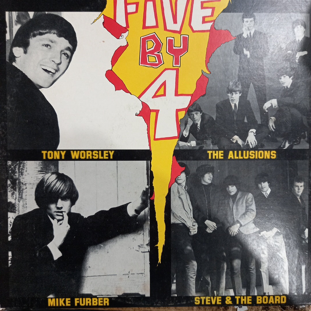 VARIOUS ARTISTS - FIVE BY 4 (USED VINYL 1981 AUS M- EX)