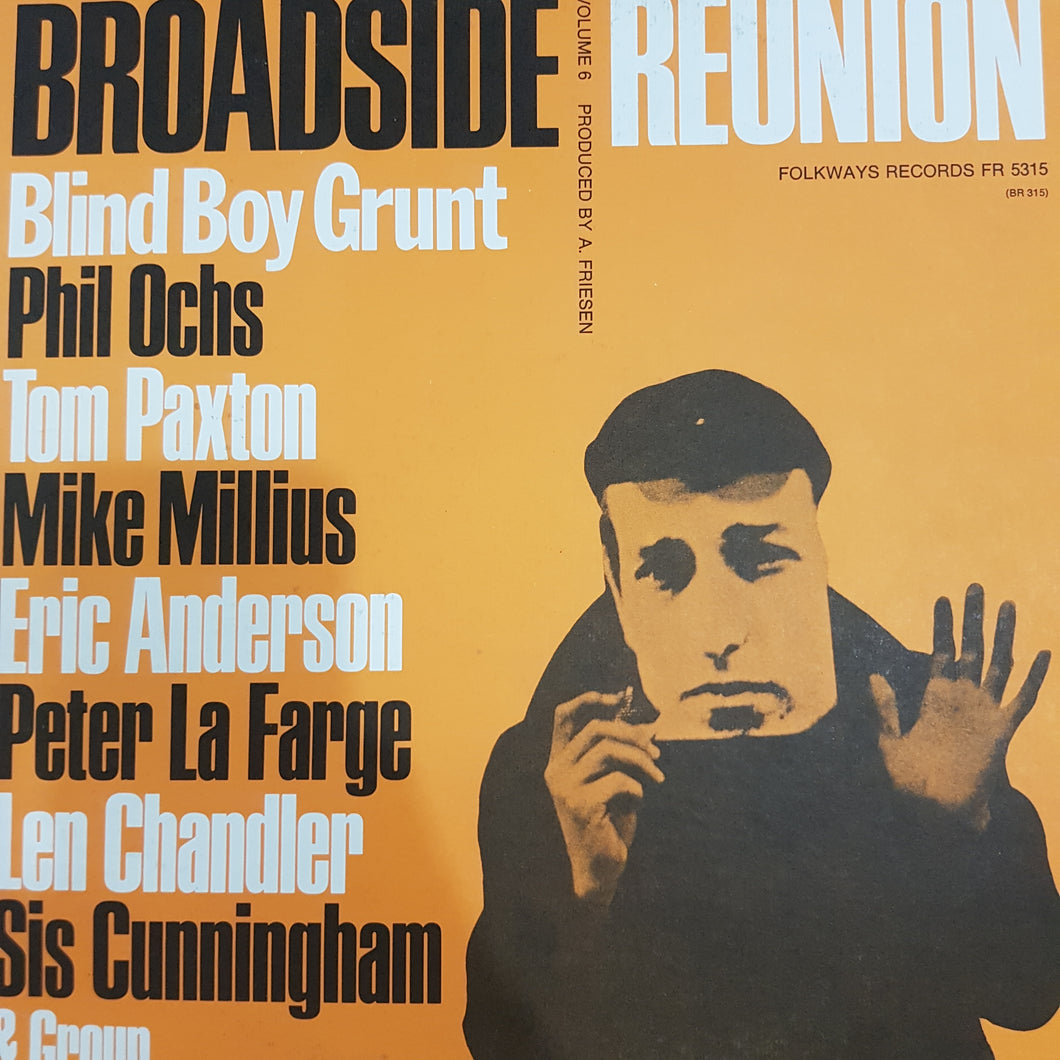 VARIOUS ARTISTS - BROADSIDE VOLUME 6: REUNION (USED VINYL 1972 US M-/EX)