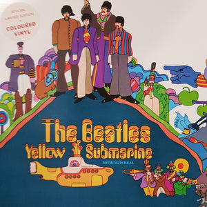 BEATLES - YELLOW SUBMARINE (YELLOW COLOURED) (USED VINYL 1987 AUS M-/EX+)