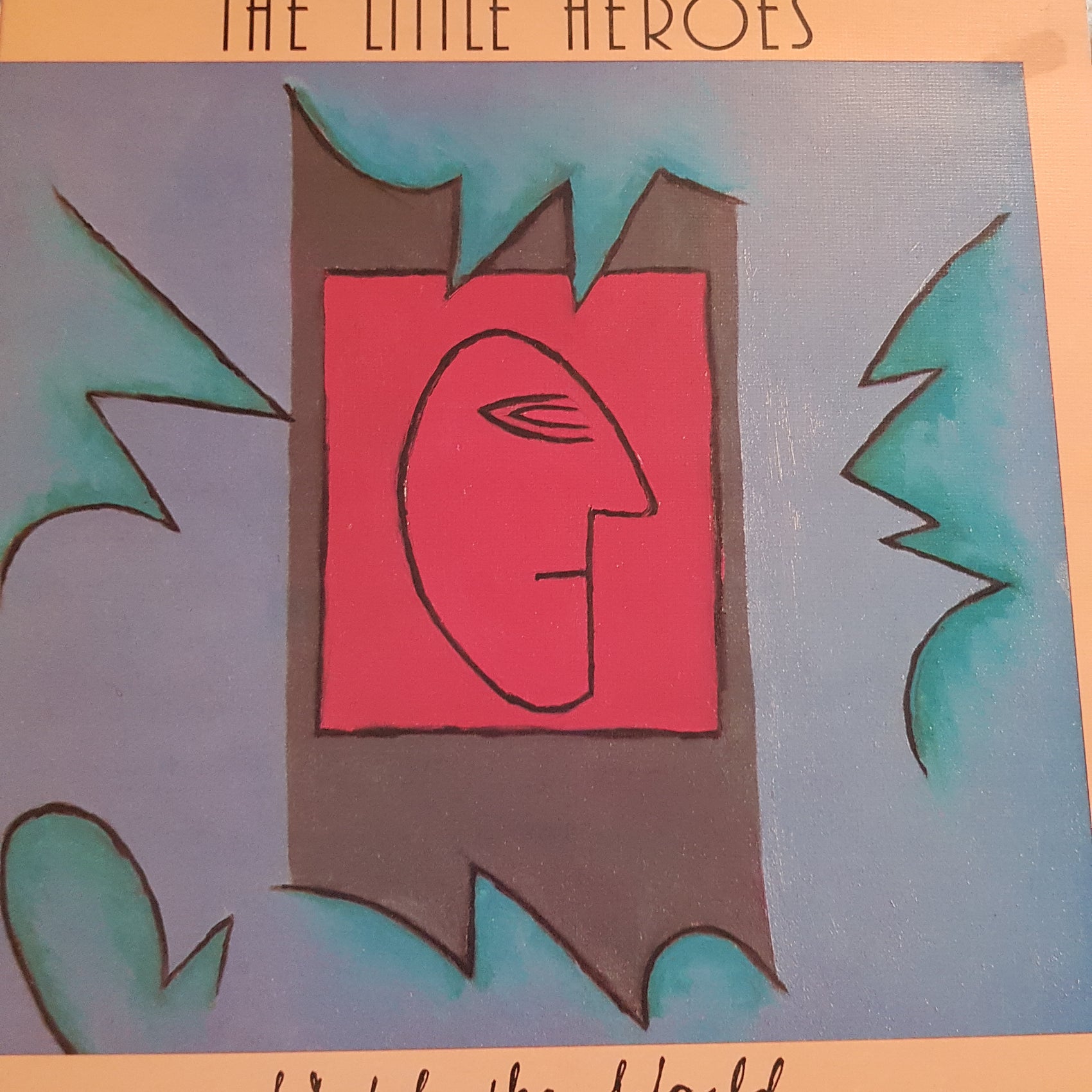 LITTLE HEROES - WATCH THE WORLD (USED VINYL 1983 AUS M-/EX+)