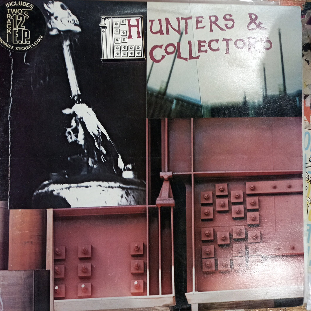 HUNTERS AND COLLECTORS - SELF TITLED (USED VINYL 1982 AUS LP+12