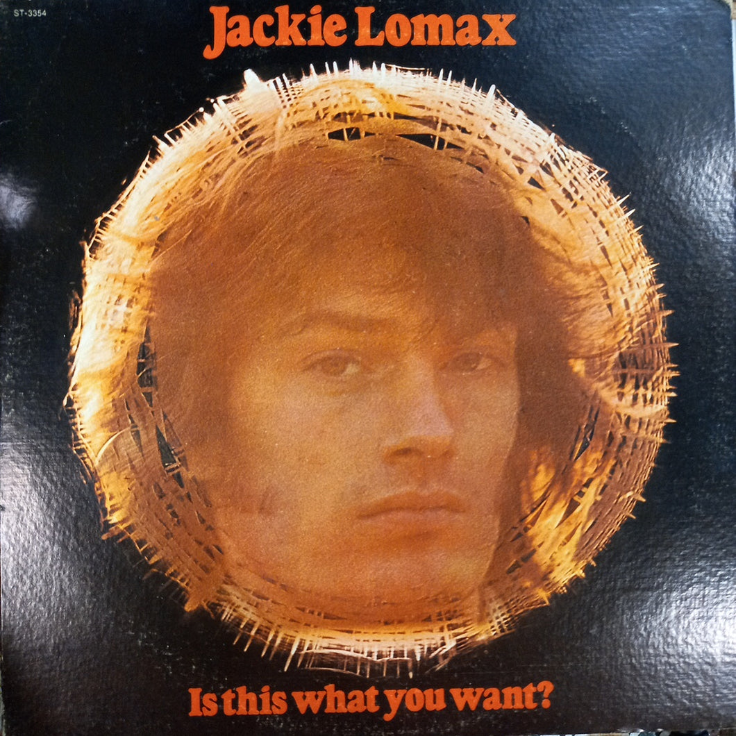 JACKIE LOMAX - IS THIS WHAT YOU WANT (USED VINYL 1969 U.S. EX+ EX)