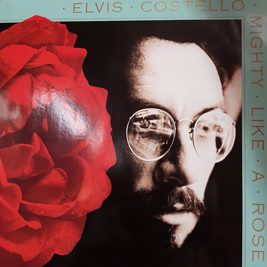 ELVIS COSTELLO - MIGHTY LIKE A ROSE (GOLD COLOURED) (USED VINYL 2022 EURO M-/M-)