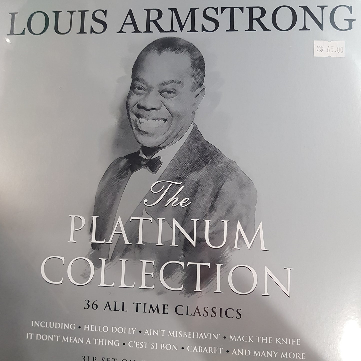 LOUIS ARMSTRONG - THE PLATINUM COLLECTION (3LP WHITE) VINYL