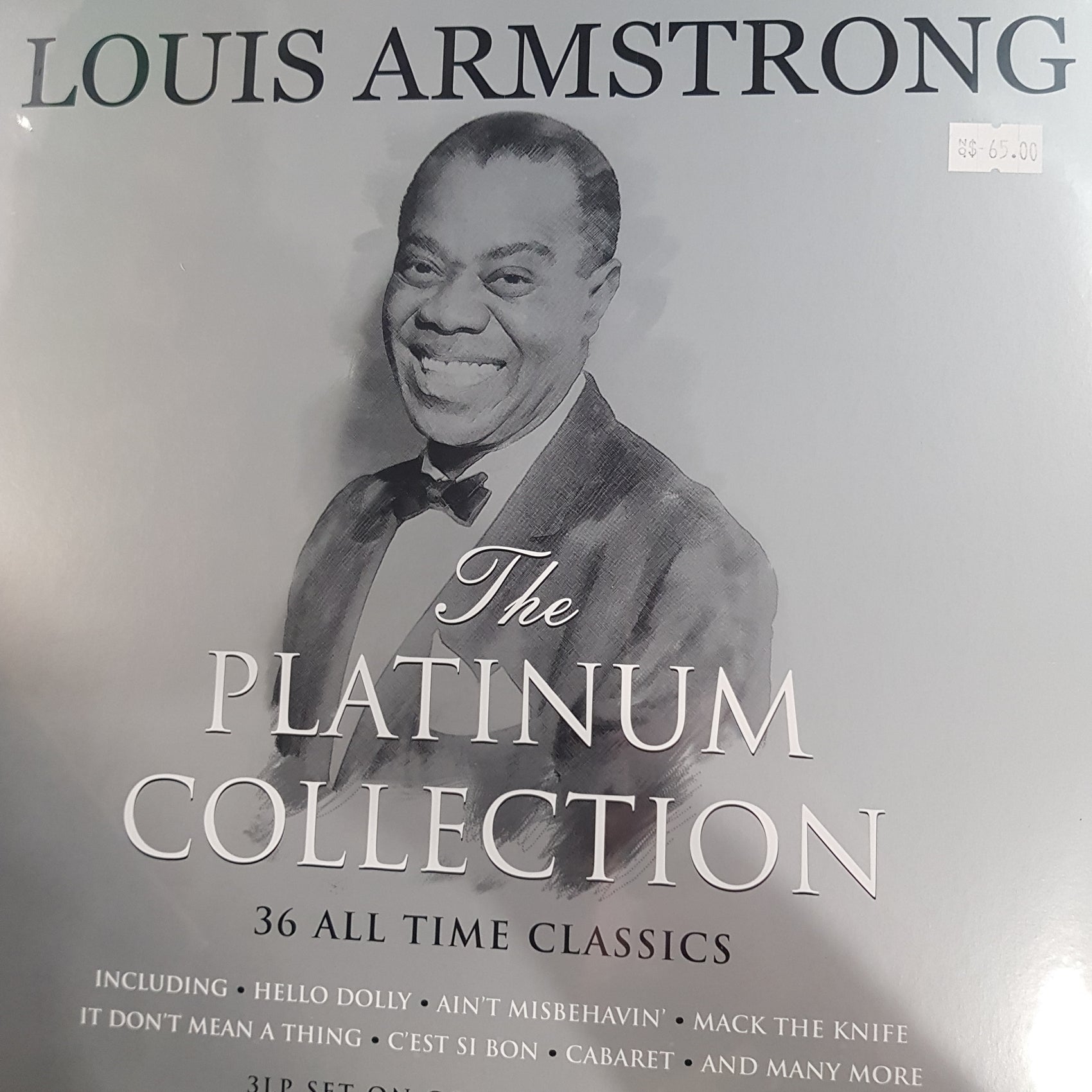 LOUIS ARMSTRONG - THE PLATINUM COLLECTION (3LP WHITE) VINYL