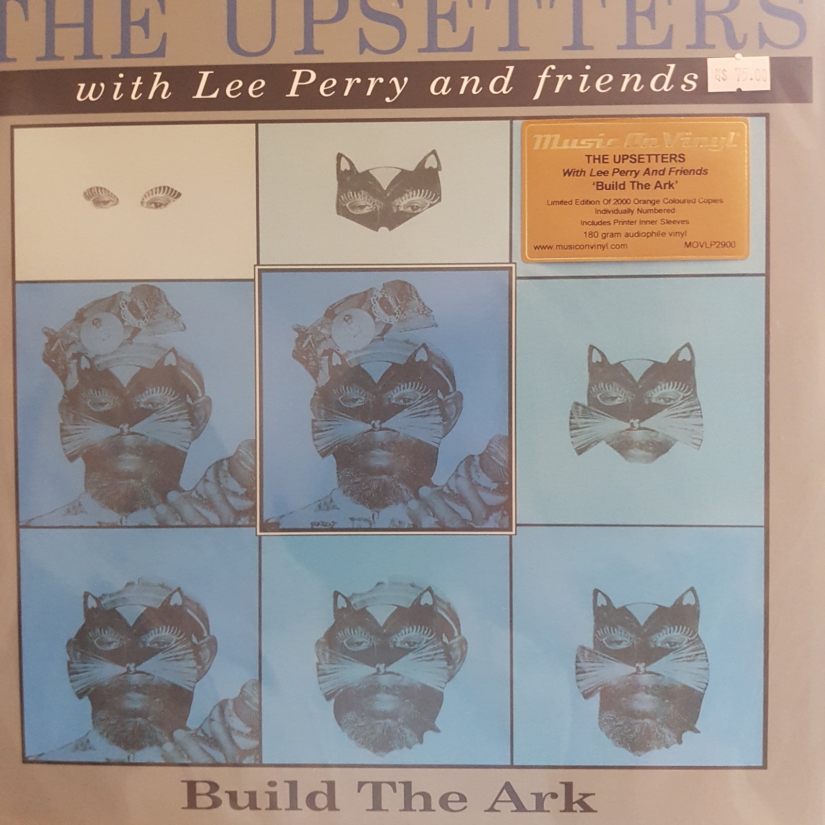 UPSETTERS - BUILD THE ARK (ORANGE COLOURED) (3LP) VINYL