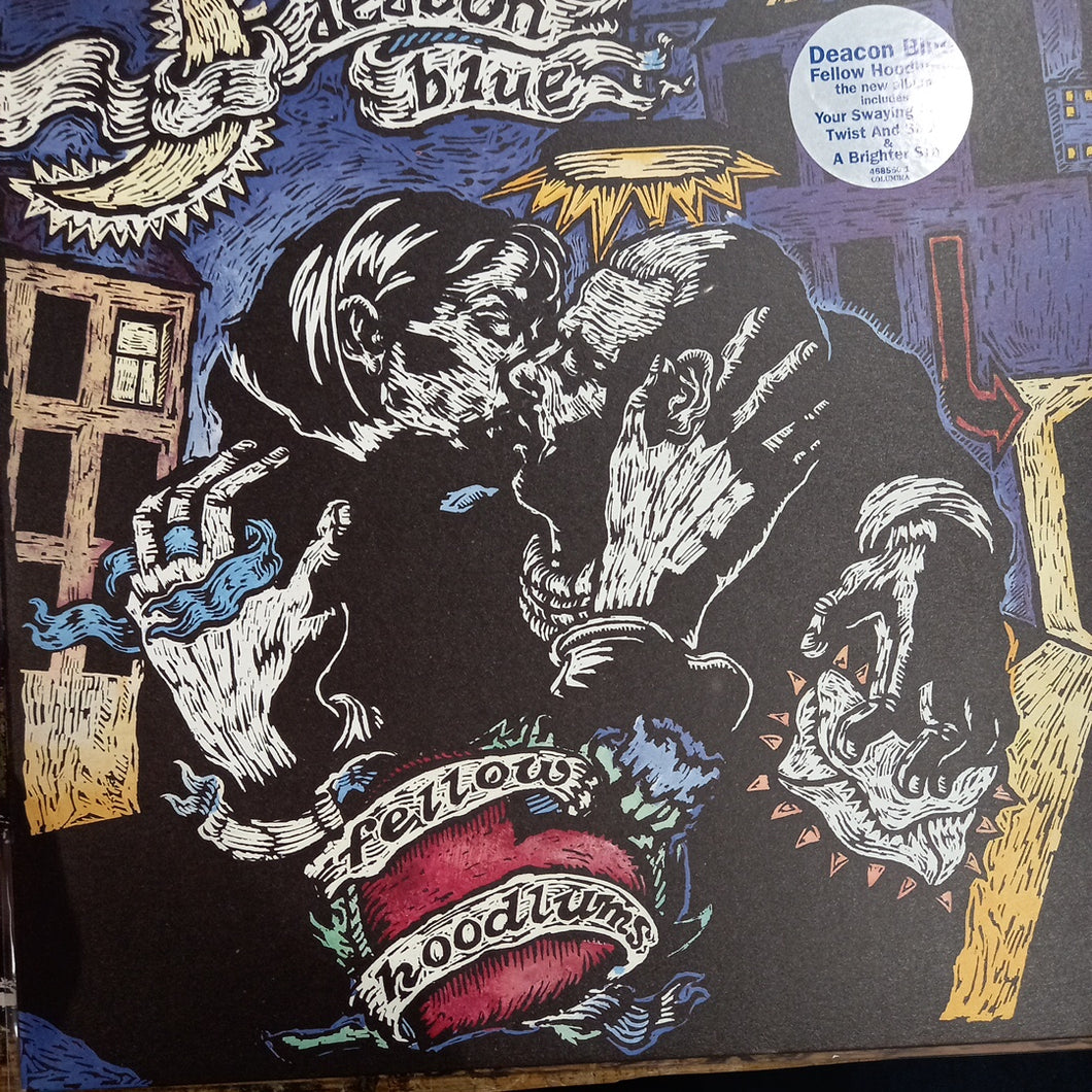 DEACON BLUE - FELLOW HOODLUMS (USED VINYL 1991 U.K. M- M-)