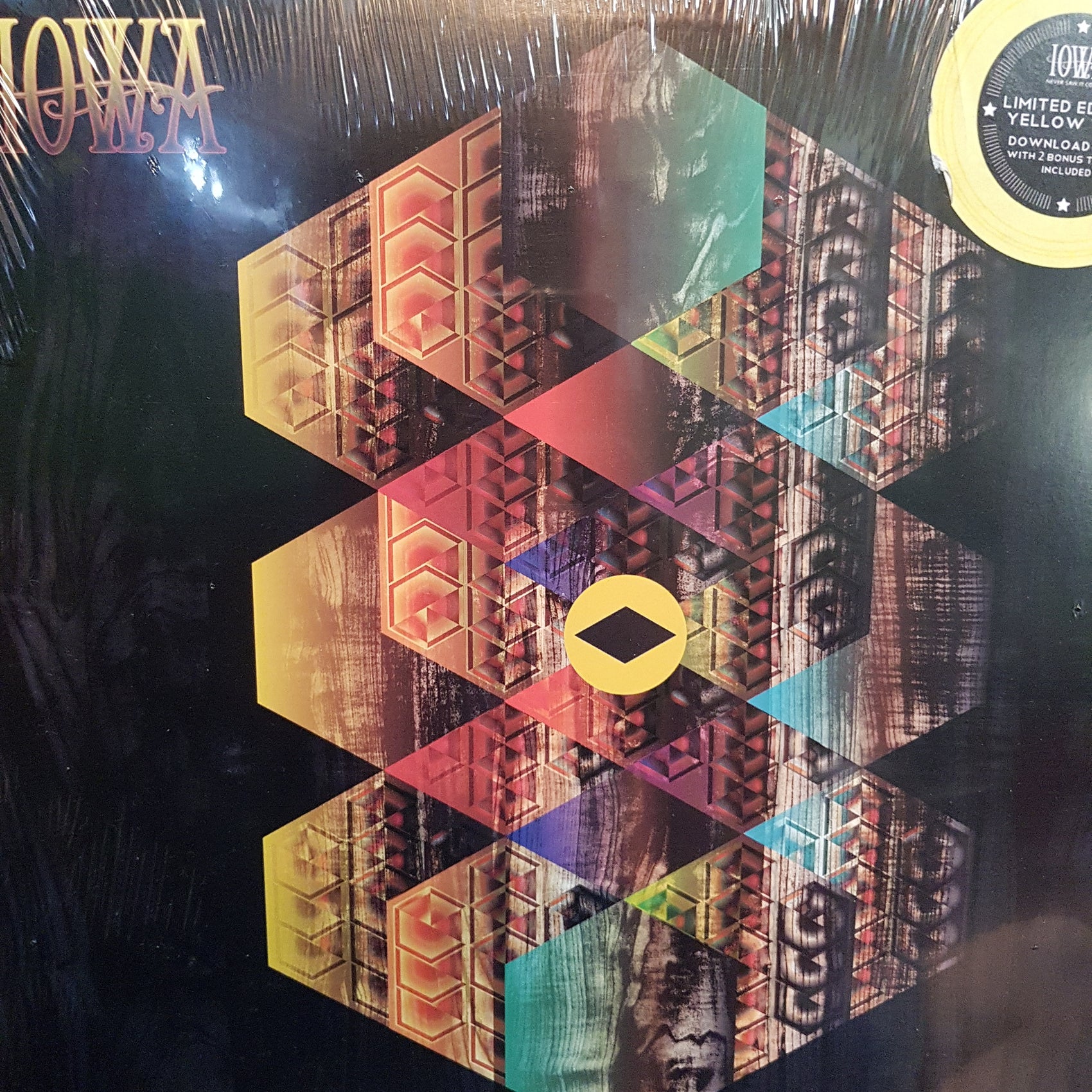 IOWA - NEVER SAW IT COMING (YELLOW COLOURED) VINYL