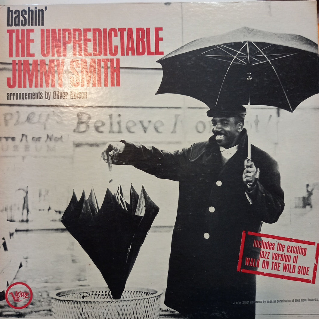 JIMMY SMITH - BASHIN, THE UNPREDICTABLE (USED VINYL 1962 U.S. M- EX)