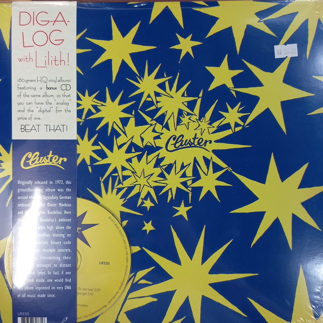 H.J.ROEDELIUS AND D.MOEBIUS - CLUSTER II VINYL