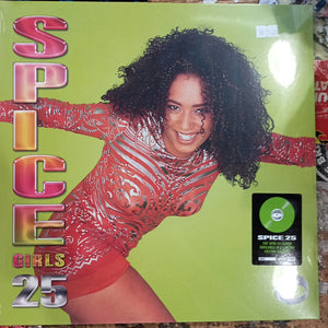 SPICE GIRLS - SPICE 25 (GREEN COLOURED) (SCARY SPICE MEL B VARIANT COVER) VINYL
