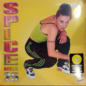 SPICE GIRLS - SPICE 25 (YELLOW COLOURED) (SPORTY SPICE MEL C VARIANT COVER) VINYL
