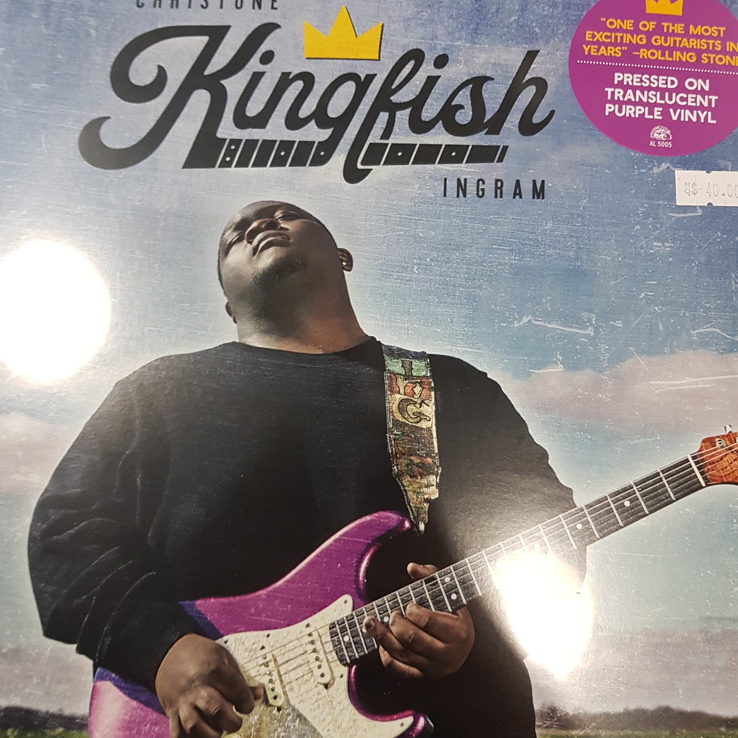 CHRISTONE KINGFISH INGRAM - 662 (PURPLE COLOURED) VINYL