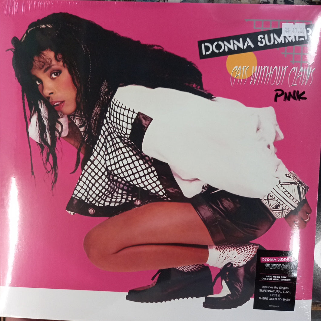 DONNA SUMMER - CATS WITHOUT CLAWS *PINK* VINYL