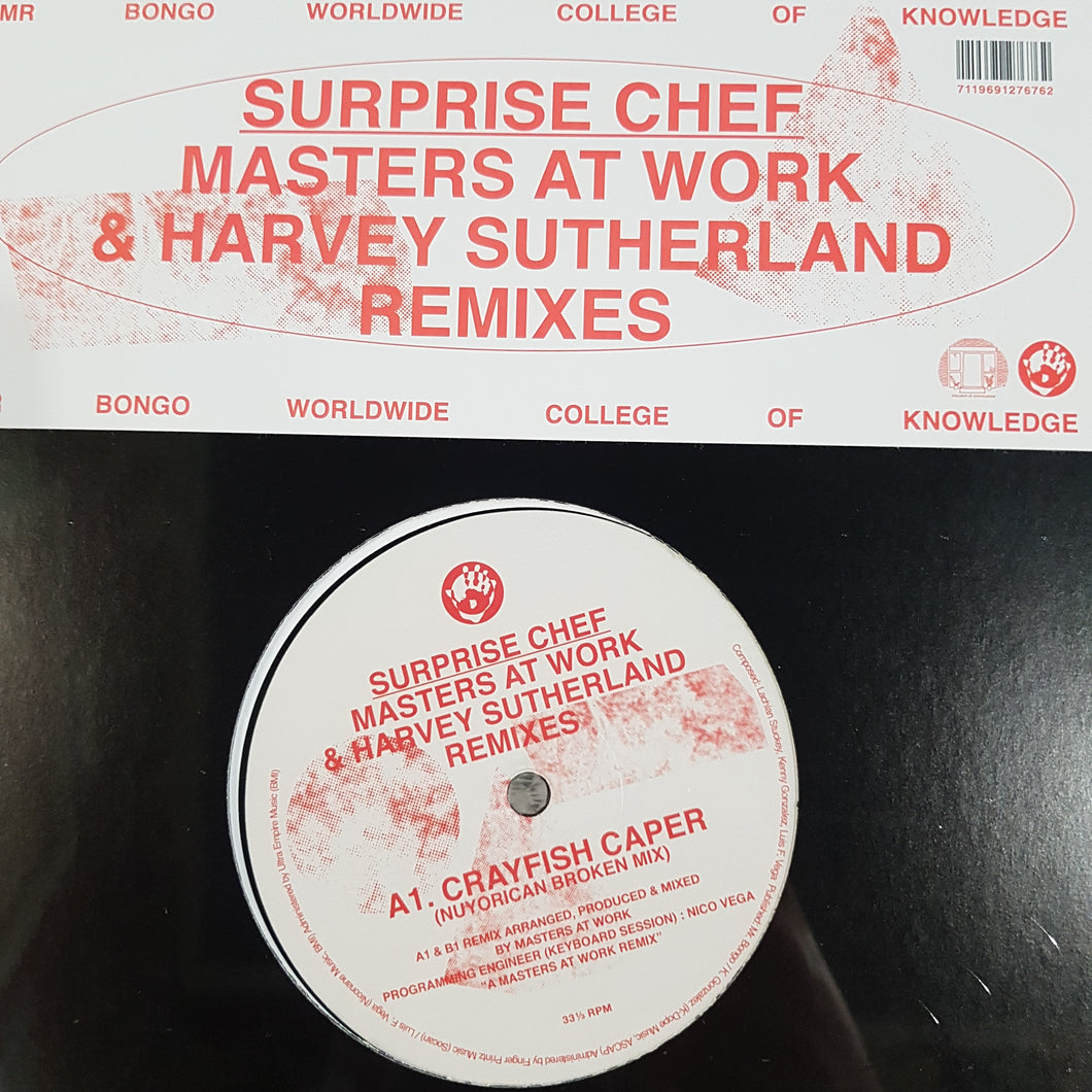 SURPRISE CHEF, MASTERS AT WORK AND HARVEY SUTHERLAND - CRAYFISH CAPER REMIXES (12