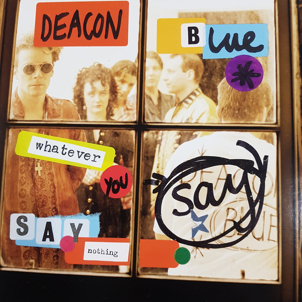 DEACON BLUE - WHATEVER YOU SAY, SAY NOTHING (USED VINYL 1993 UK M-/M-)