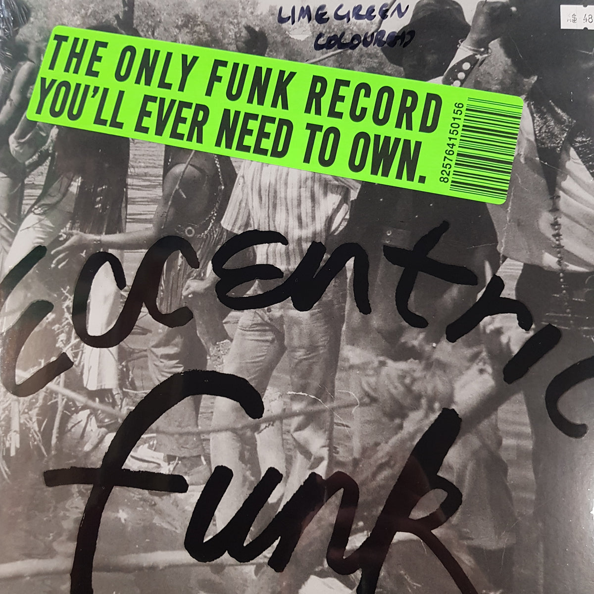 VARIOUS ARTISTS - ECCENTRIC FUNK: THE ONLY FUNK RECORD YOU'LL EVER NEED TO OWN (LIME GREEN COLOURED) VINYL