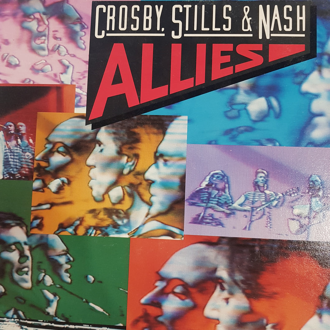 CROSBY, STILLS AND NASH - ALLIES (USED VINYL 1983 CANADIAN EX+/EX)